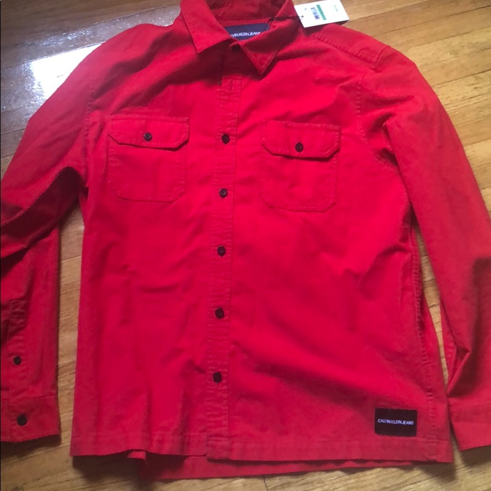 Calvin Klein button up shirt